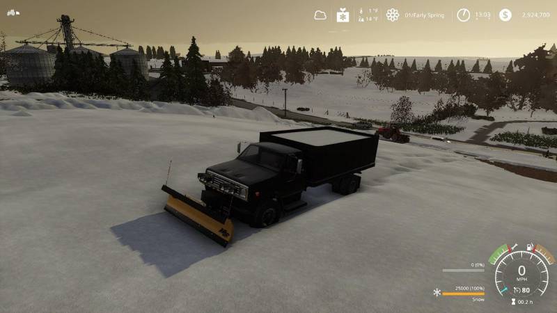 FS19 CHEVY C70 GRAIN PLOW TRUCK V1.0 • Farming simulator 19, 17, 22 ...