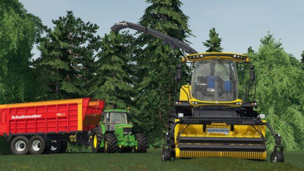 FS19 NEW HOLLAND FR 780 (MANUAL PIPE) V1.0.1 • Farming simulator 19, 17 ...