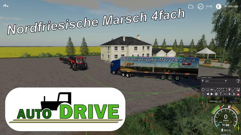 Fs19 Autodrive Route Network Nf March 4 Way With Trenches V1 1 Farming Simulator 19 17 15 Mods Fs19 17 15 Mods