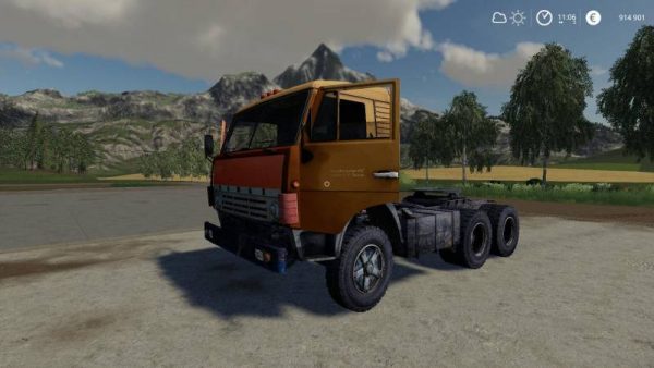 FS19 KAMAZ 5410 STALKER V1.0 • Farming simulator 19, 17, 22 mods | FS19 ...