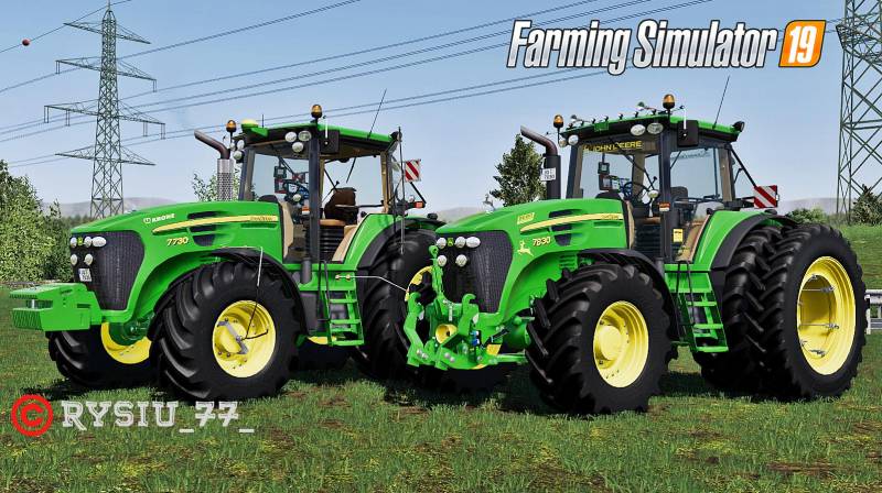 Fs19 John Deere 7030 Series V30 • Farming Simulator 19 17 22 Mods Fs19 17 22 Mods 5162