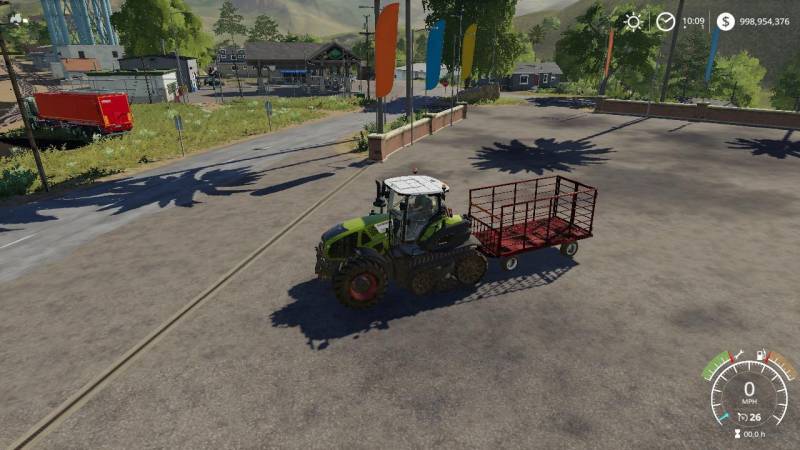 FS19 CLASSIC BALE WAGON V3.0 • Farming simulator 19, 17, 22 mods | FS19 ...