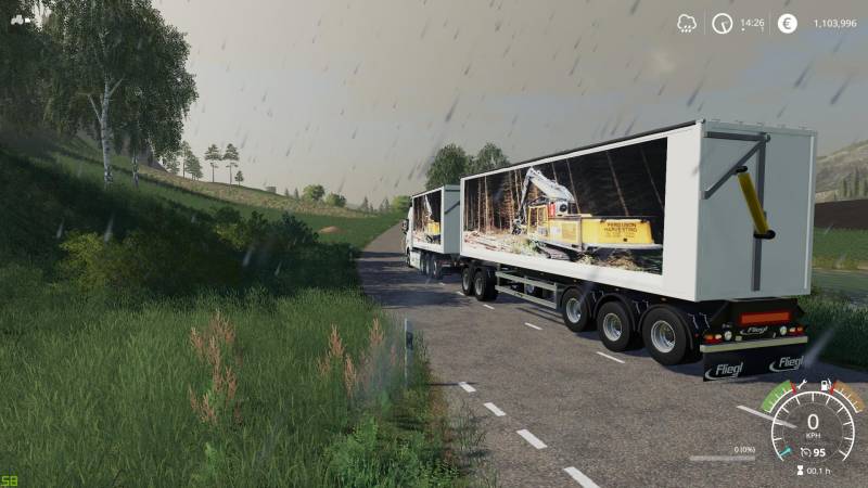 Fs19 Fh16 Woodchips And Trailer V13 • Farming Simulator 19 17 22 Mods Fs19 17 22 Mods 1586