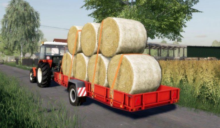 a auto load bale trailer mod for fs19