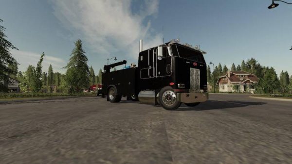 FS19 PETERBILT SERVICE TRUCK V1.0 • Farming simulator 19, 17, 22 mods ...