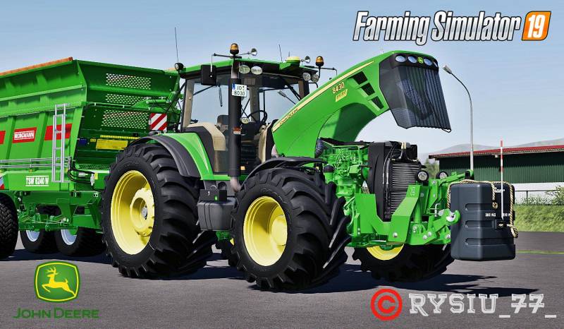 Fs19 John Deere 8030 Series Official V30 • Farming Simulator 19 17 22 Mods Fs19 17 22 Mods 2491