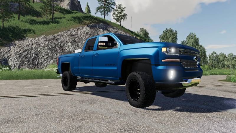 FS19 CHEVROLET SILVERADO 1500 V1.0 • Farming simulator 19, 17, 22 mods ...