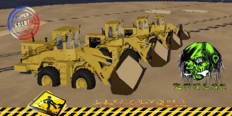 FS19 CAT WEEL LOADERS OLD PACK V1.2 • Farming simulator 19, 17, 22 mods ...