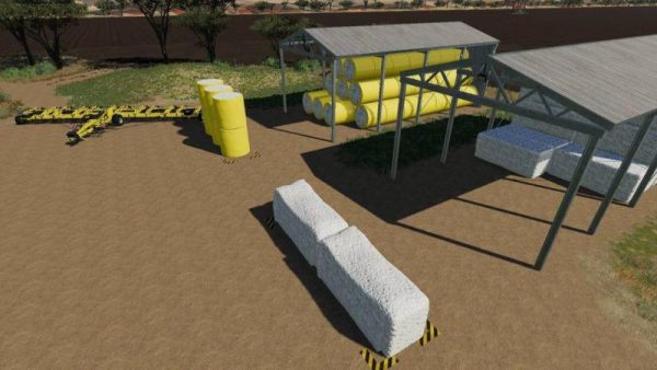 FS19 COTTON STORAGE SHEDS V1.0.0.0 • Farming simulator 19, 17, 22 mods ...