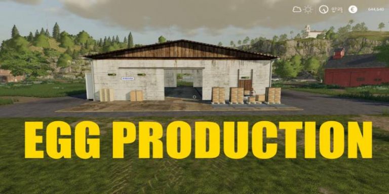 FS19 EGG PRODUCTION V1.0 • Farming simulator 19, 17, 22 mods | FS19, 17 ...