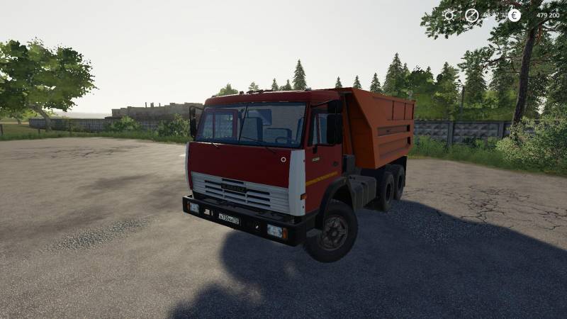 FS19 KAMAZ 55111 SAVOK V1.3 • Farming simulator 19, 17, 22 mods | FS19 ...