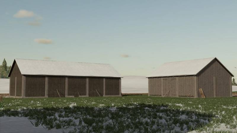 Fs19 Wooden Sheds V1001 • Farming Simulator 19 17 22 Mods Fs19 17 22 Mods 7372