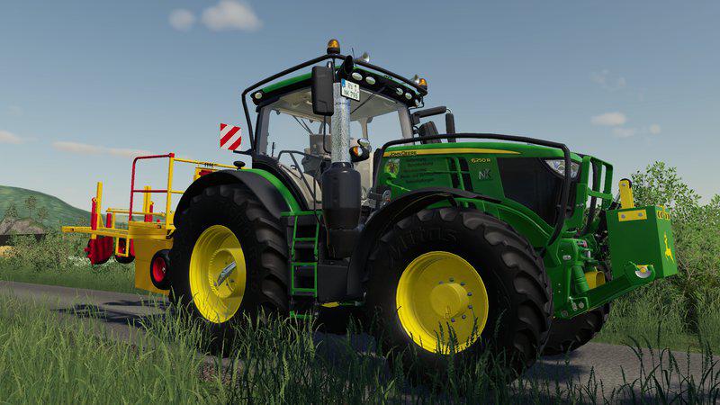 Fs19 Fbm Team John Deere 6r V1111 • Farming Simulator 19 17 22