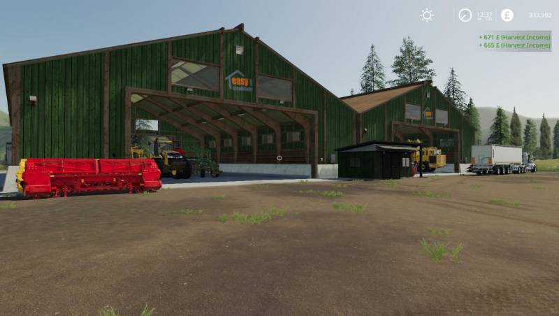 FS19 LAKELAND VALE PLACEABLE SHEDS BY STEVIE • Farming simulator 19, 17 ...