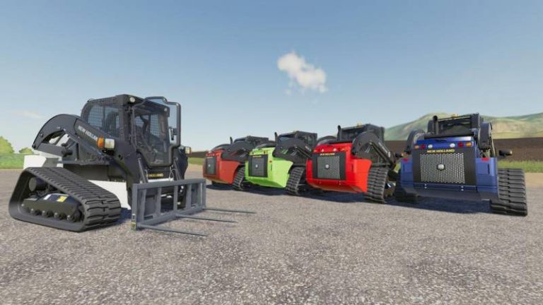 fs19 mods trailer skid steer