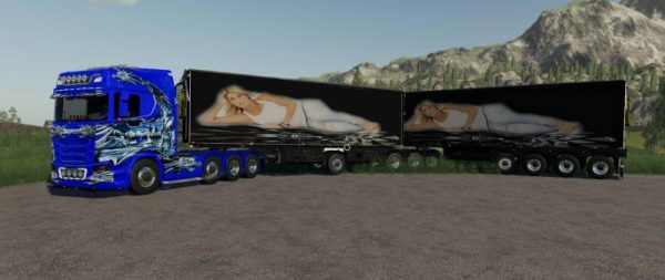 Fs19 Roadtrain Trailer Bulk V13 • Farming Simulator 19 17 22 Mods Fs19 17 22 Mods 7453