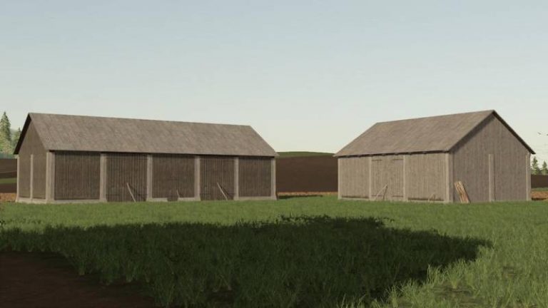 Fs19 Wooden Sheds V1002 • Farming Simulator 19 17 22 Mods Fs19 17 22 Mods 9117