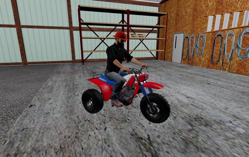 Fs19 Honda Atc 200x 1984 V1000 • Farming Simulator 19 17 22 Mods