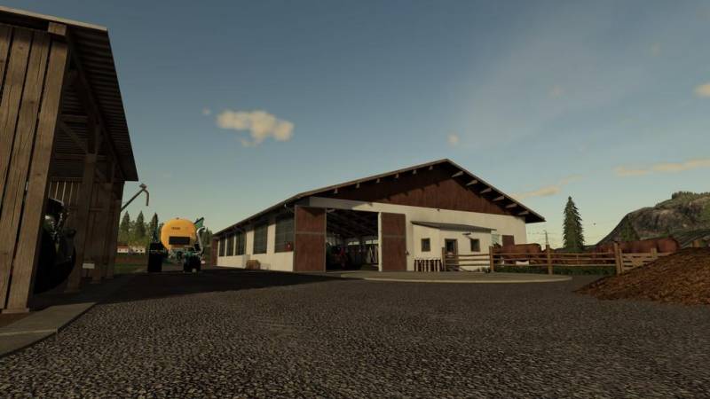 FS19 GERMAN COW BARN V1.2.0.0 • Farming simulator 19, 17, 22 mods ...