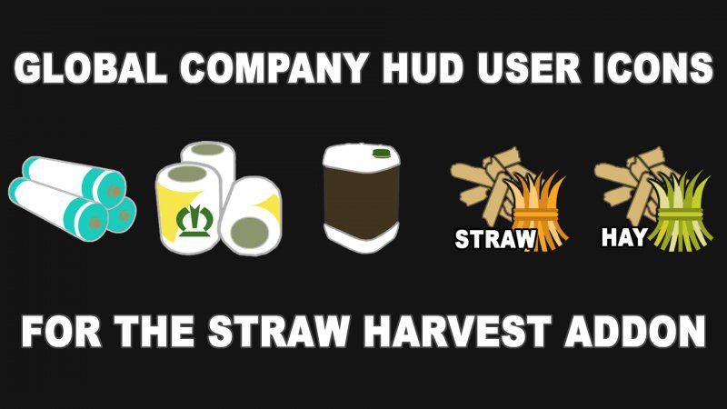 FS19 GLOBAL COMPANY HUD ICONS FOR THE STRAW HARVEST ADDON V1.0 ...