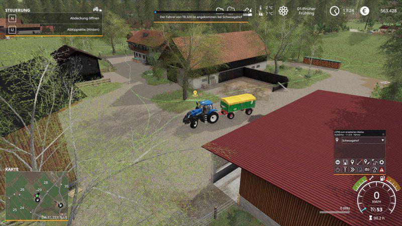 Farming simulator 19 autodrive маршруты