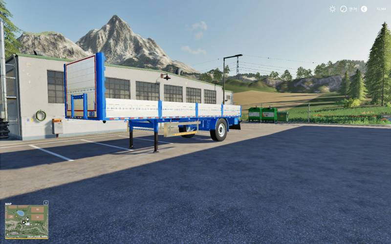 FS19 KOGEL AUTOLOADER SEMITRAILER 10M FS19 V1.0 • Farming simulator 19 ...