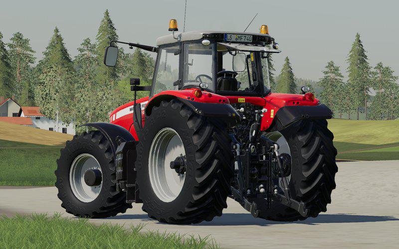 FS19 MASSEY FERGUSON 7400 V1.0.0.1 • Farming simulator 19, 17, 22 mods ...