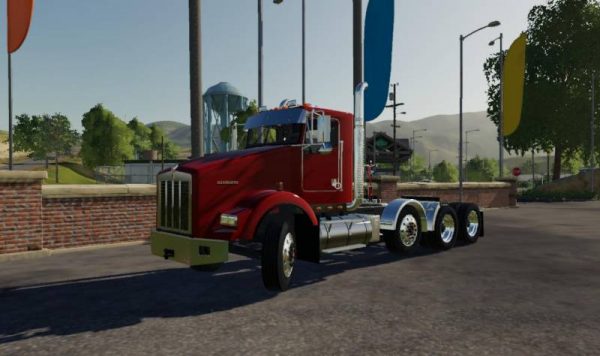 FS19 KENWORTH T800 V1.0 • Farming simulator 19, 17, 22 mods | FS19, 17 ...