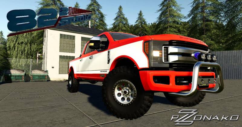 FS19 FORD F-250 HIGHBOY 80'S TRIBUTE V2.0 • Farming simulator 19, 17 ...