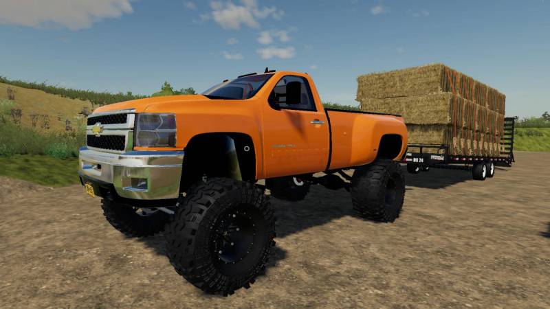 FS19 LIFTED 2013 CHEVY 3500HD V1.0.0.0 • Farming simulator 19, 17, 22 ...