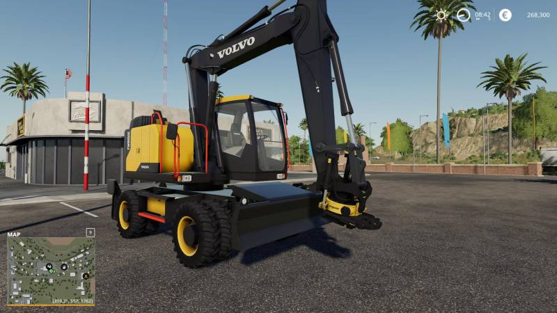 FS19 VOLVO EWR150E V1.0.0.0 • Farming simulator 19, 17, 22 mods | FS19 ...