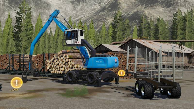 farming simulator 19 selling logs