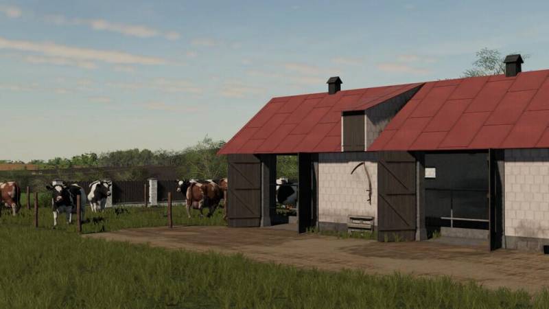 Fs19 Cows Barn Old V1100 • Farming Simulator 19 17 22 Mods Fs19 17 22 Mods 7074