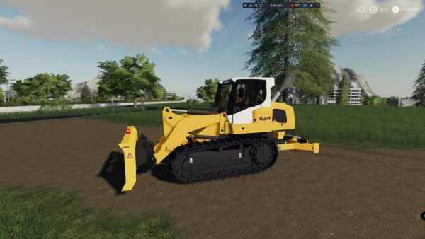 FS19 LIEBHERR 634 RIPPER EDITION + ATACHABLE RIPPER V1 (Construction ...