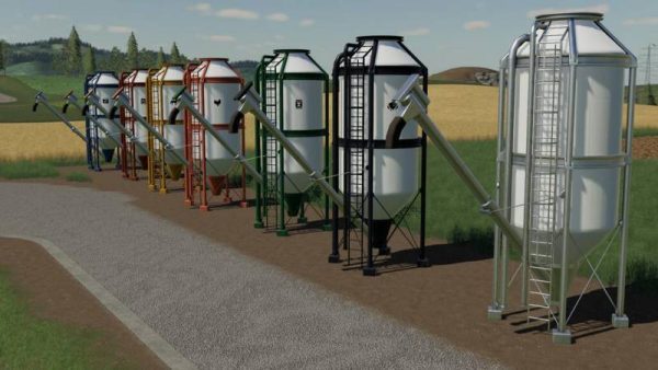 Fs19 Placeable Refill Silos V1 0 0 0 Farming Simulator 19 17 22 Mods Fs19 17 22 Mods