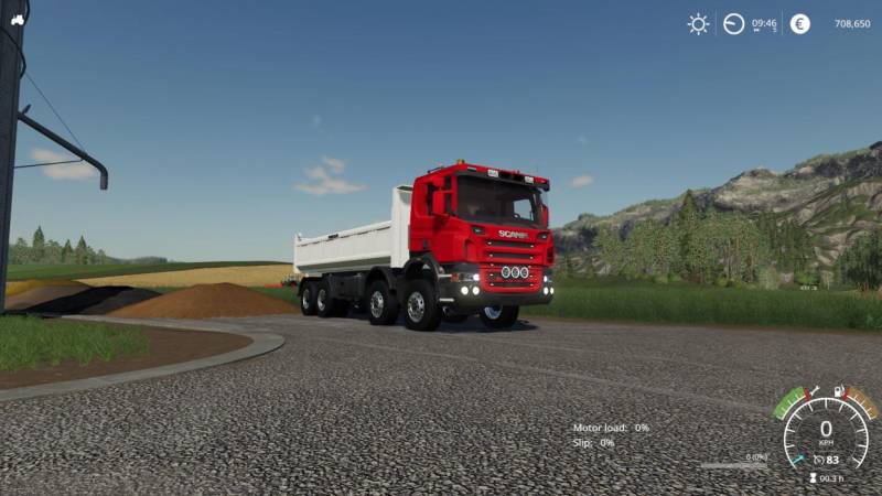 FS19 SCANIA 8X4 TIPPER V2.0.2.0 • Farming simulator 19, 17, 22 mods ...