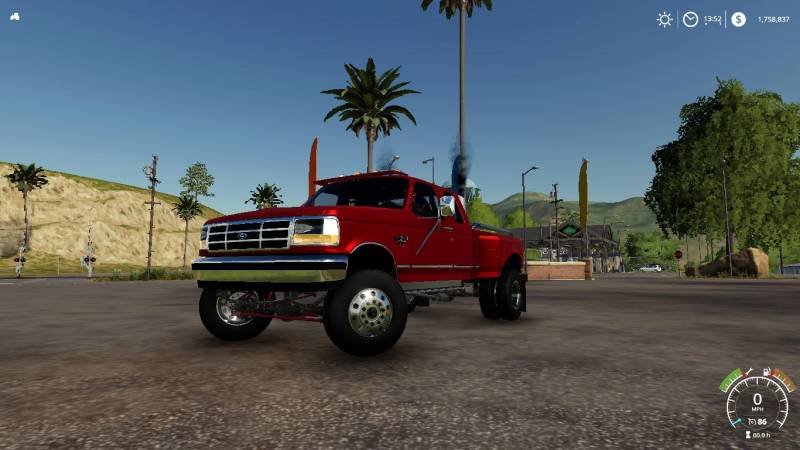 FS19 1995 FORD F-350 V1.1.0.0 • Farming simulator 19, 17, 22 mods ...