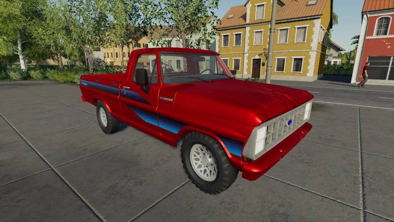 FS19 FORD F1000 1989 V2.0.0.0 • Farming simulator 19, 17, 22 mods ...