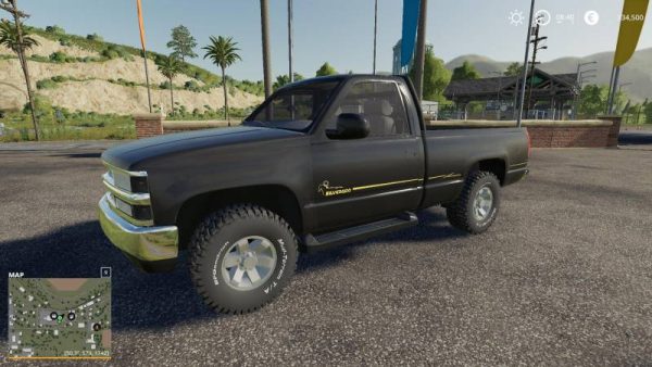 FS19 SILVERADO D20 V2.0.0.0 • Farming simulator 19, 17, 22 mods | FS19 ...