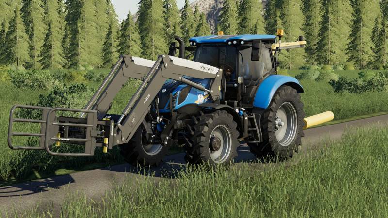 FS19 NEW HOLLAND T6 SERIES V1.2 • Farming simulator 19, 17, 22 mods ...