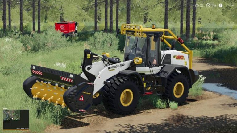 Fs19 Woodchipper For Wheel Loaders V10 • Farming Simulator 19 17 22 Mods Fs19 17 22 Mods 0849