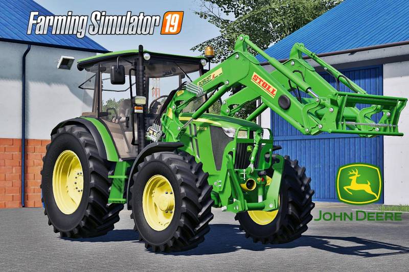 Fs19 John Deere 5m Serie V1000 • Farming Simulator 19 17 22 Mods Fs19 17 22 Mods 5665