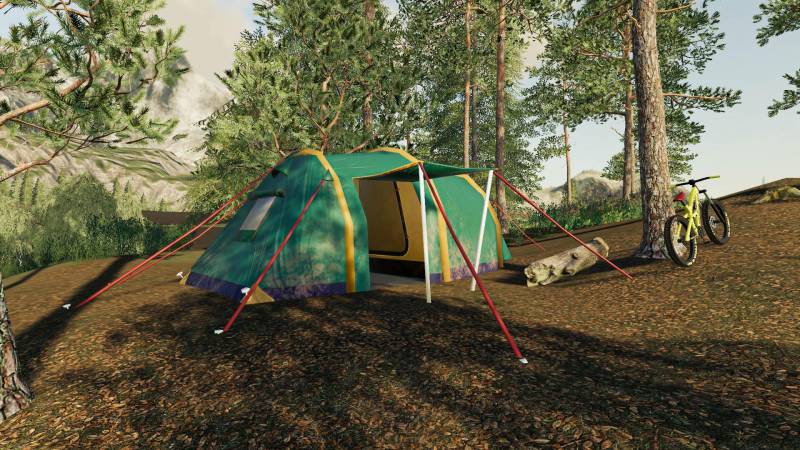 Fs19 Camping Tent V1000 • Farming Simulator 19 17 22 Mods Fs19 17 22 Mods 1395