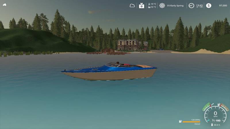 fs19 speed boat mod