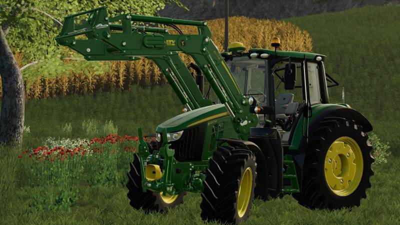 FS19 JOHN DEERE 6M SERIES WITH 603R FRONT LOADER V1.0 • Farming ...