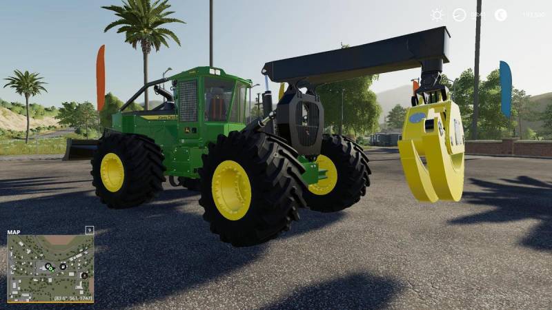 FS19 JOHN DEERE 948LII WINCH V1.0.0.1 • Farming simulator 19, 17, 22 ...