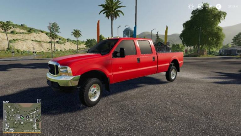 Fs19 2003 Ford F350 6.0l Powerstroke V2.0 • Farming Simulator 19, 17 