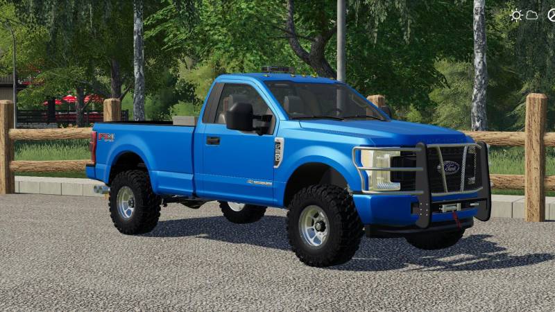 FS19 2019 FORD SUPER DUTY SINGLE CAB V1,0,0,0 • Farming simulator 19 ...