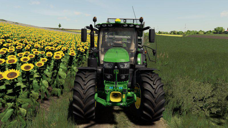 Fs19 John Deere 6r Led Update V1000 • Farming Simulator 19 17 22 2361
