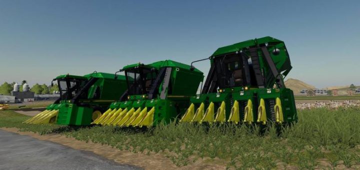 FS19 JOHN DEERE COTTON PICKERS V0.8 • Farming simulator 19, 17, 22 mods ...